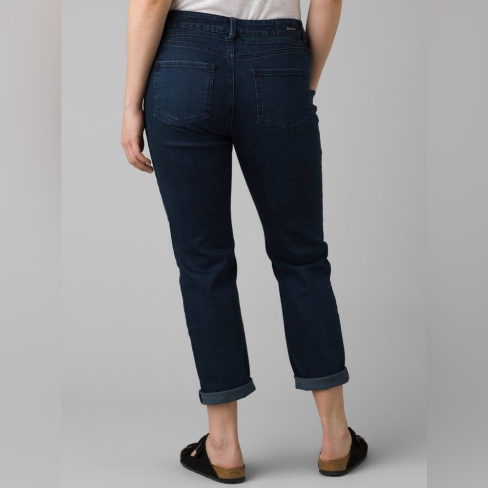 NWT PrAna Buxton jeans slim boyfriend fit, cropped
